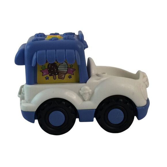 Fisher Price Little People Musical Ice Cream Truck and Sonya Lee Girl Figure - Picture 3 of 10